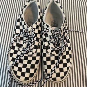 Vans Checkered Black and White Sneakers